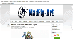 Desktop Screenshot of madfly-art.com