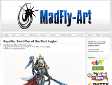 Tablet Screenshot of madfly-art.com